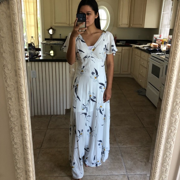 Sadie & Sage Floral Print Maxi Dress - Picture 4 of 5